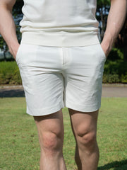 LINEN COTTON BLEND LIGHT SHORTS