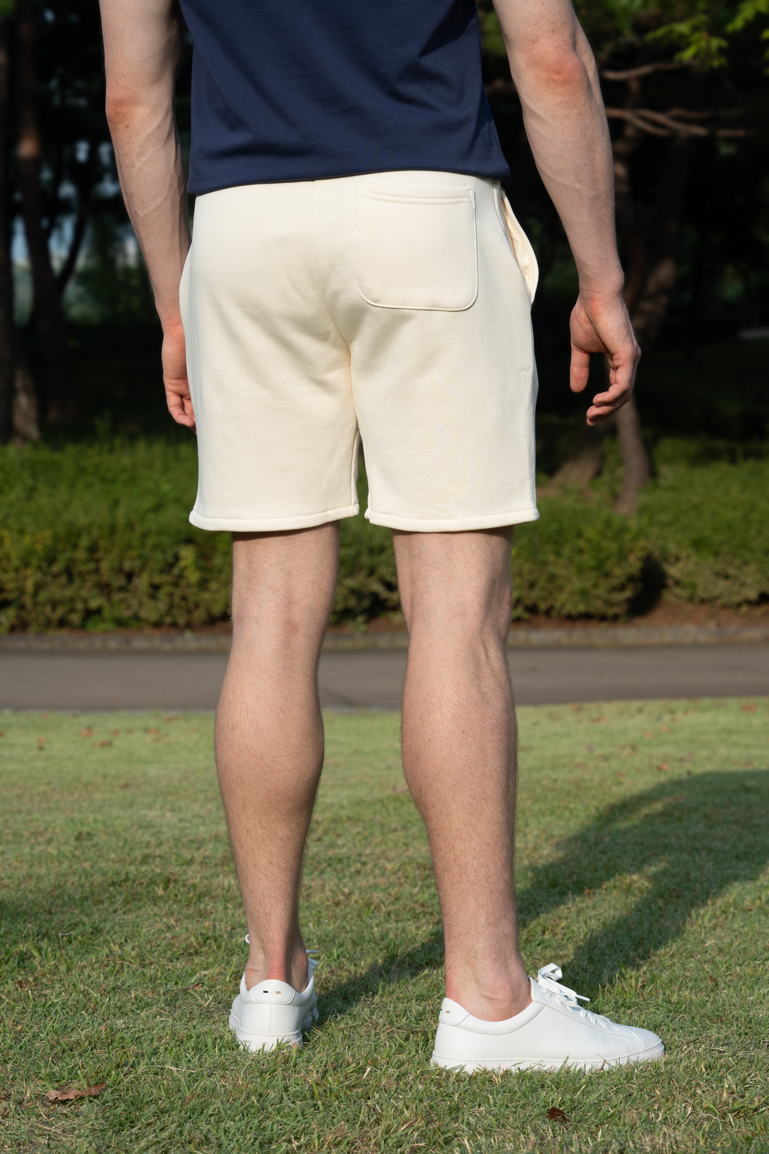 COTTON BASIC SHORTS