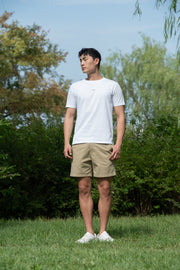 PURE ORGANIC COTTON BASIC SHORTS