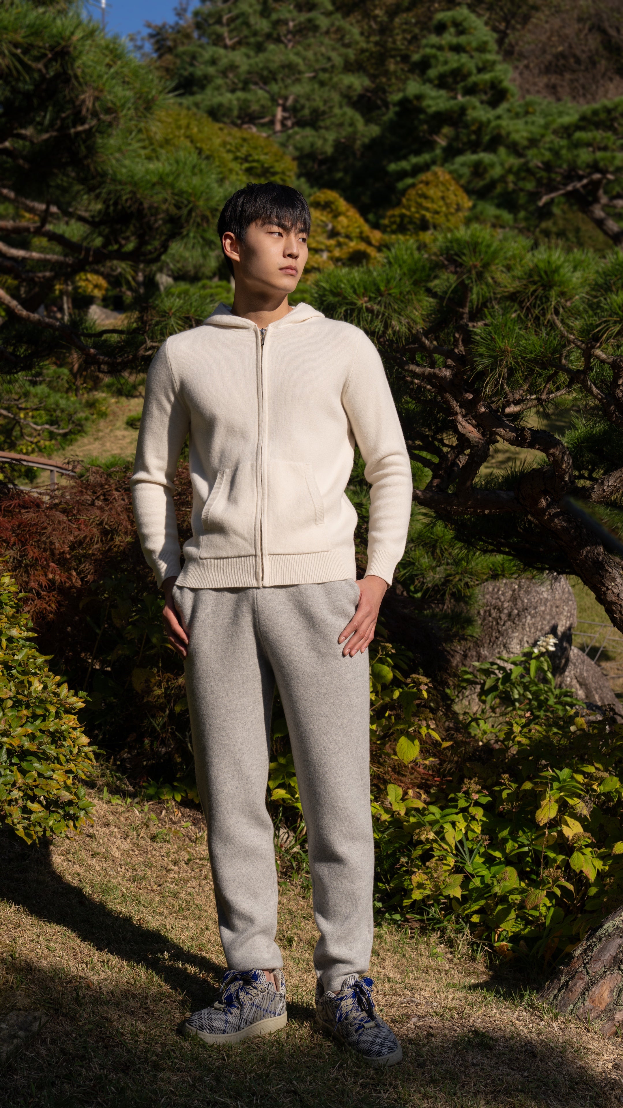 PURE MERINO WOOL BASIC PANTS