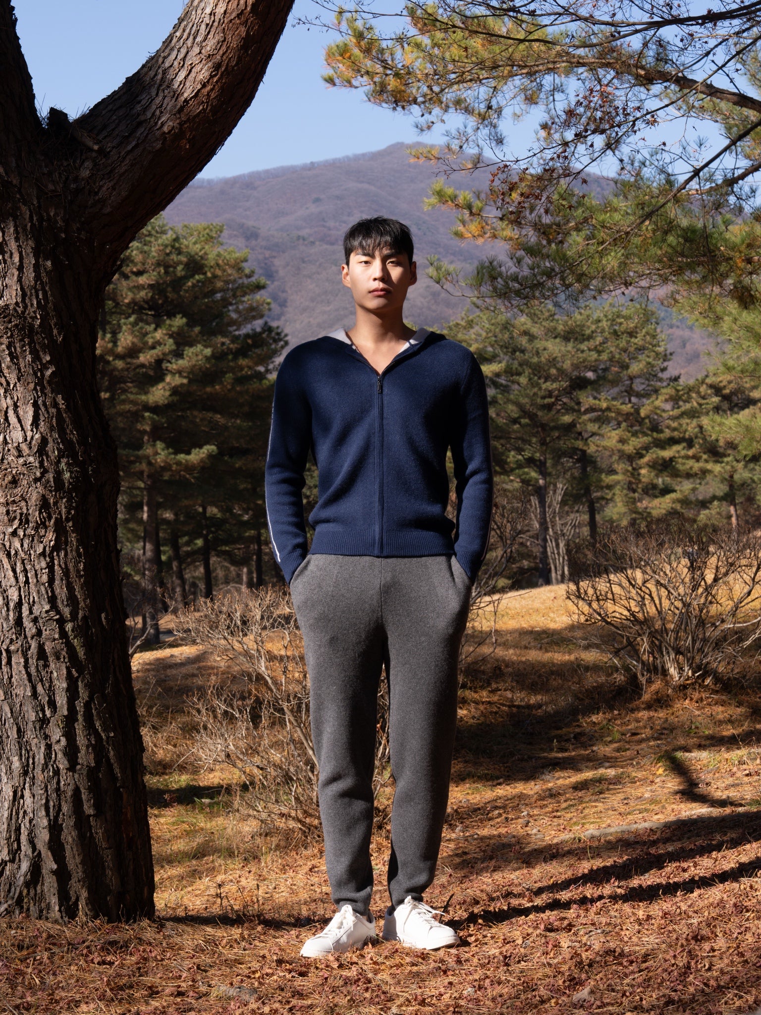 PURE MERINO WOOL BASIC PANTS