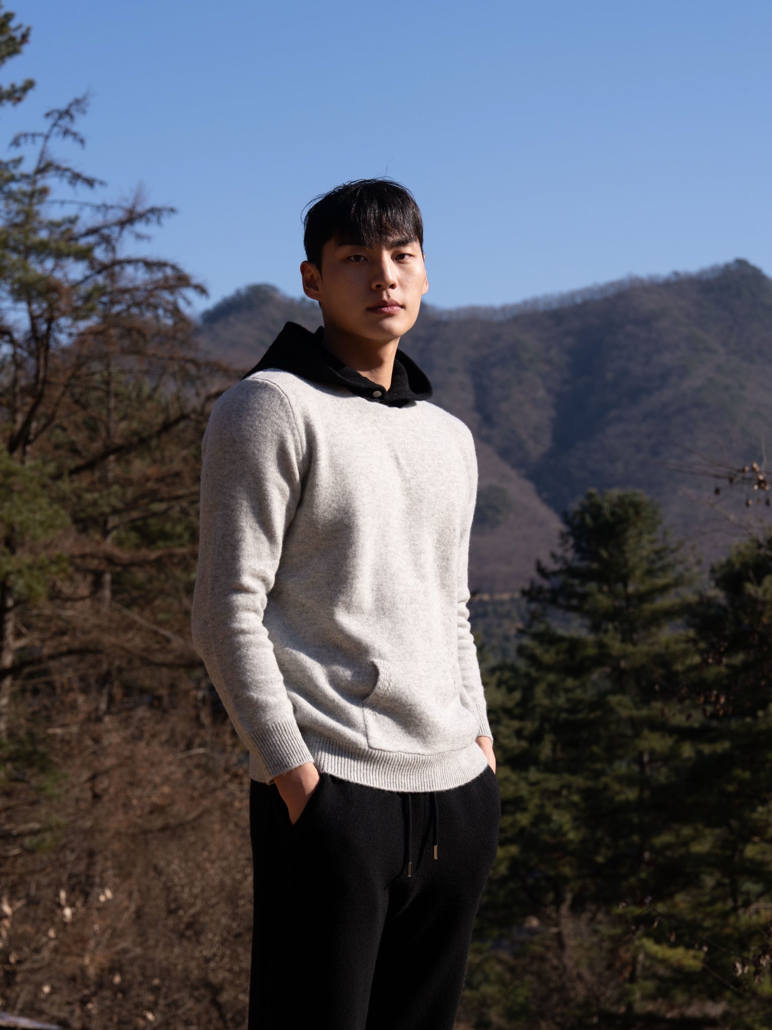 PURE MERINO WOOL HOODIE