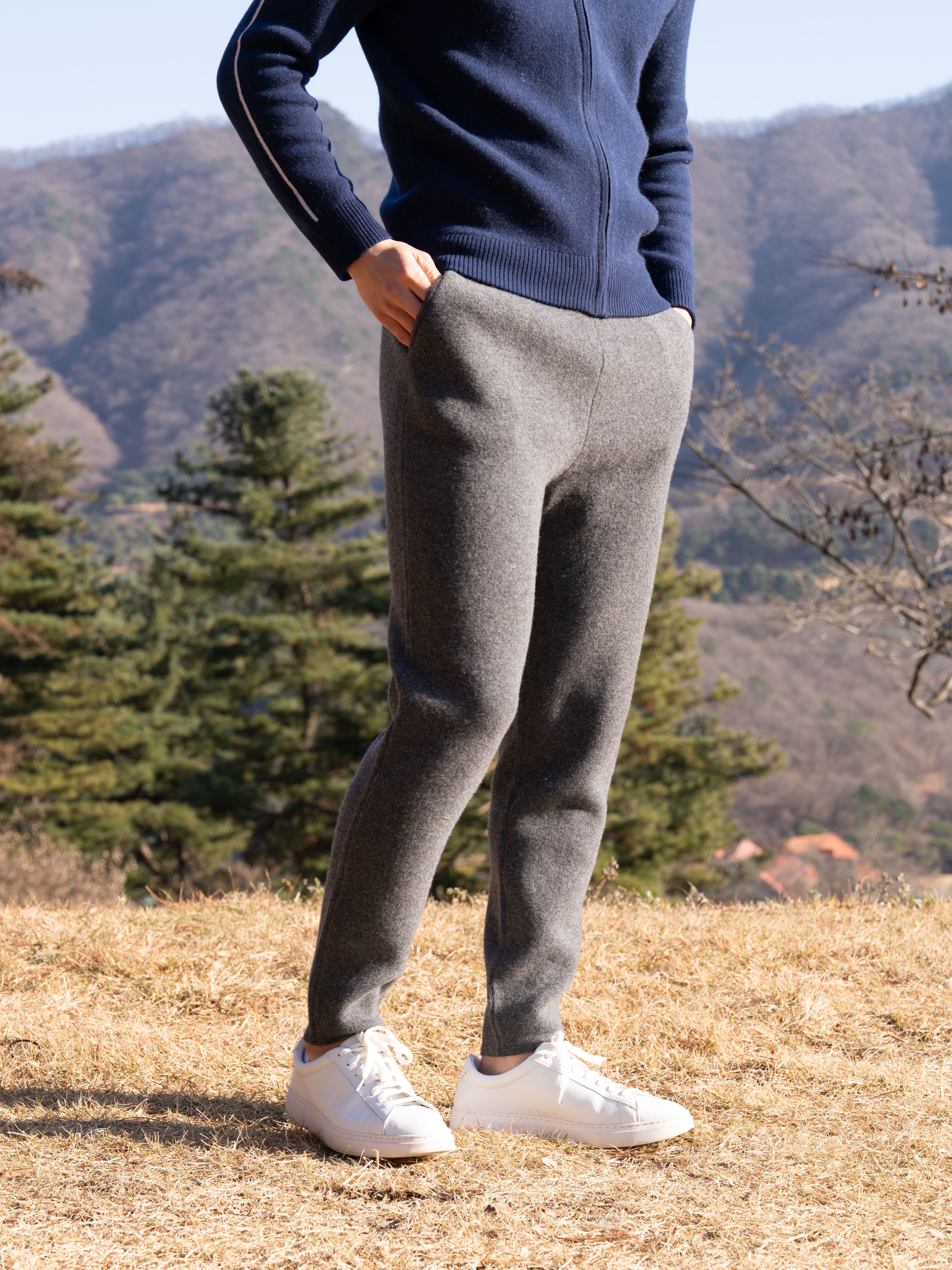 メリノウール ベーシックパンツ