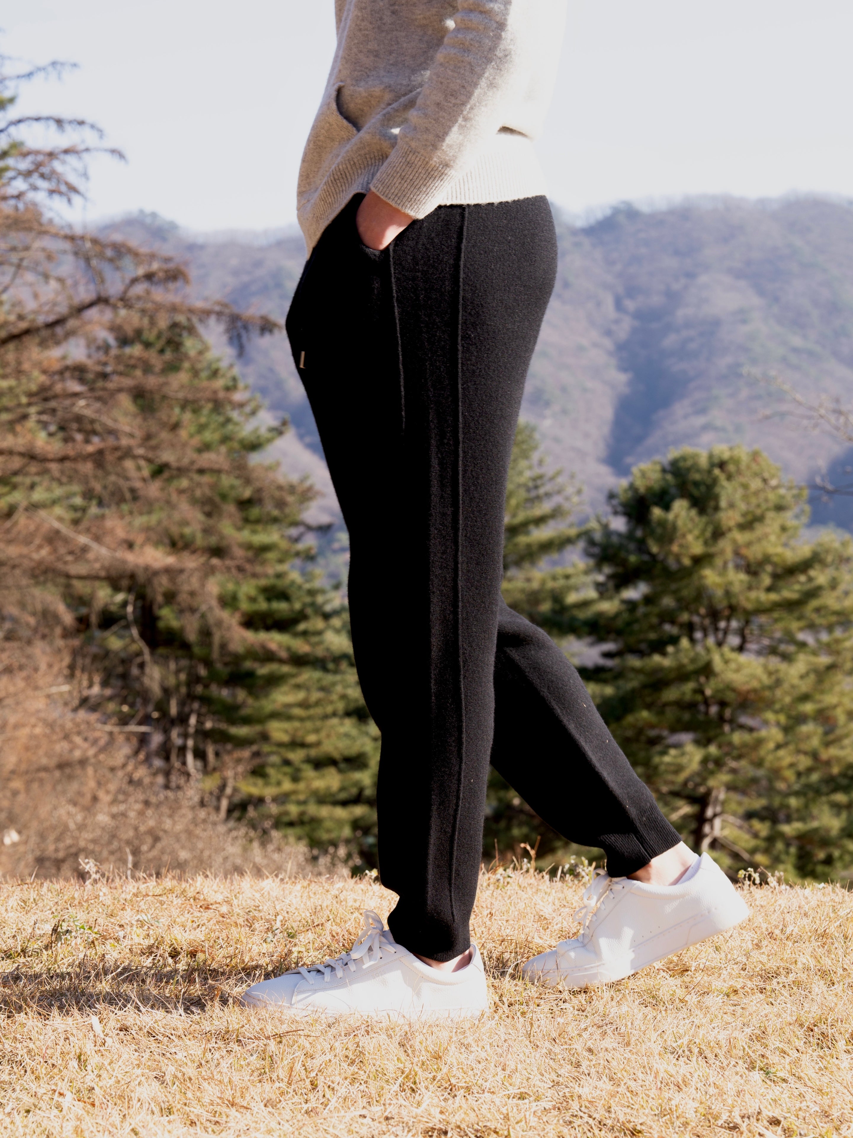 PURE MERINO WOOL BASIC JOGGER