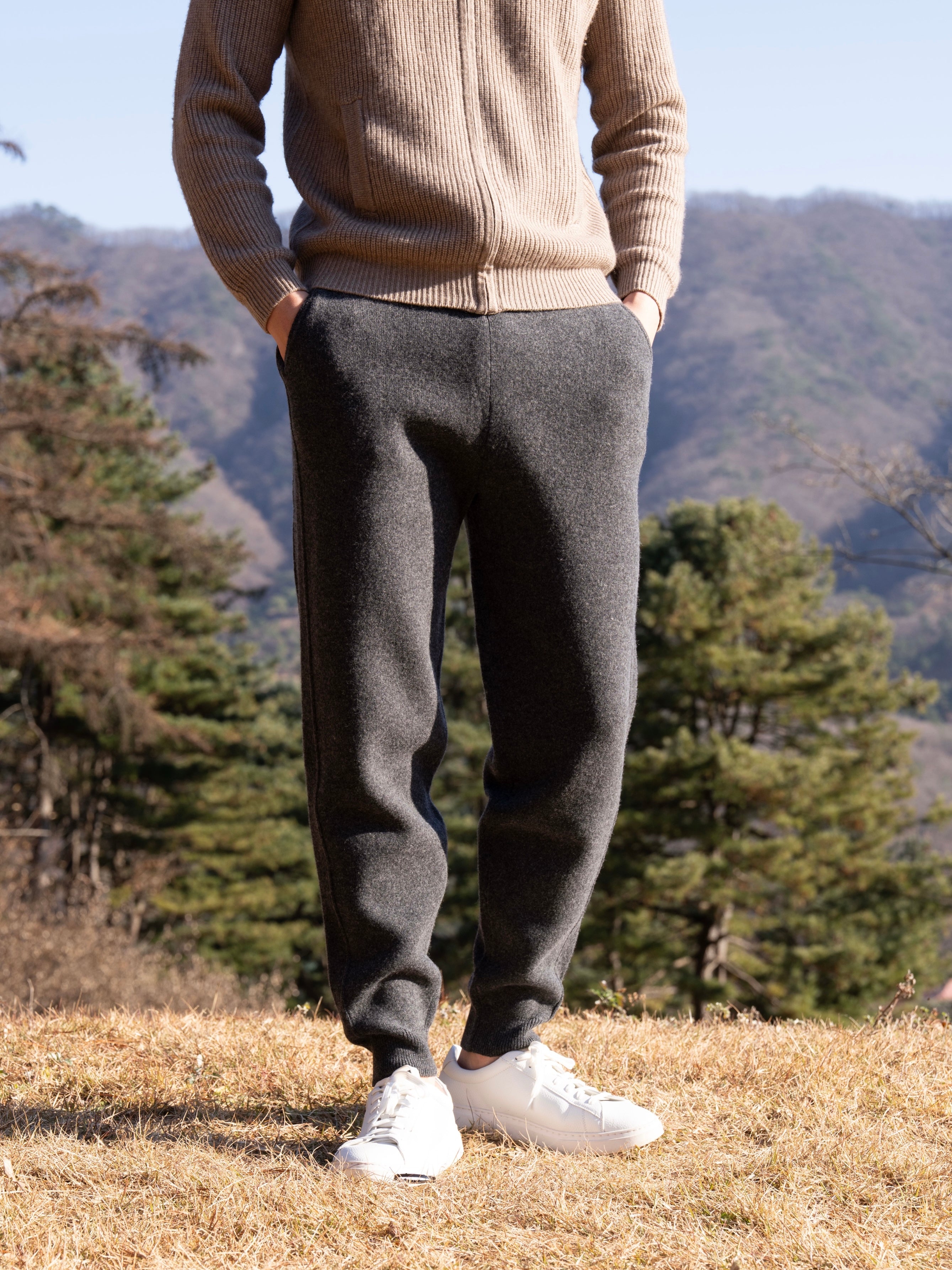 PURE MERINO WOOL BASIC JOGGER