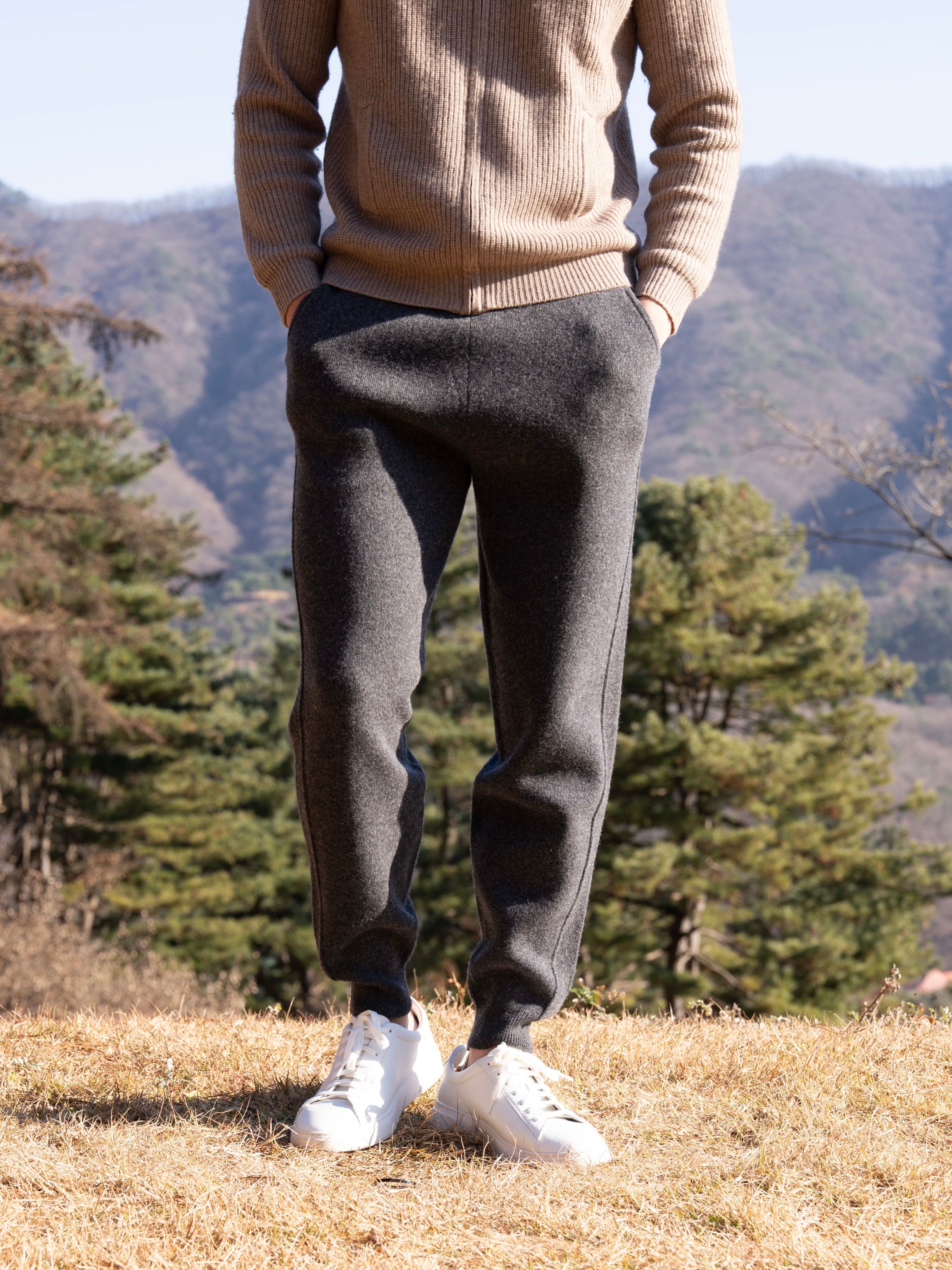 PURE MERINO WOOL BASIC JOGGER