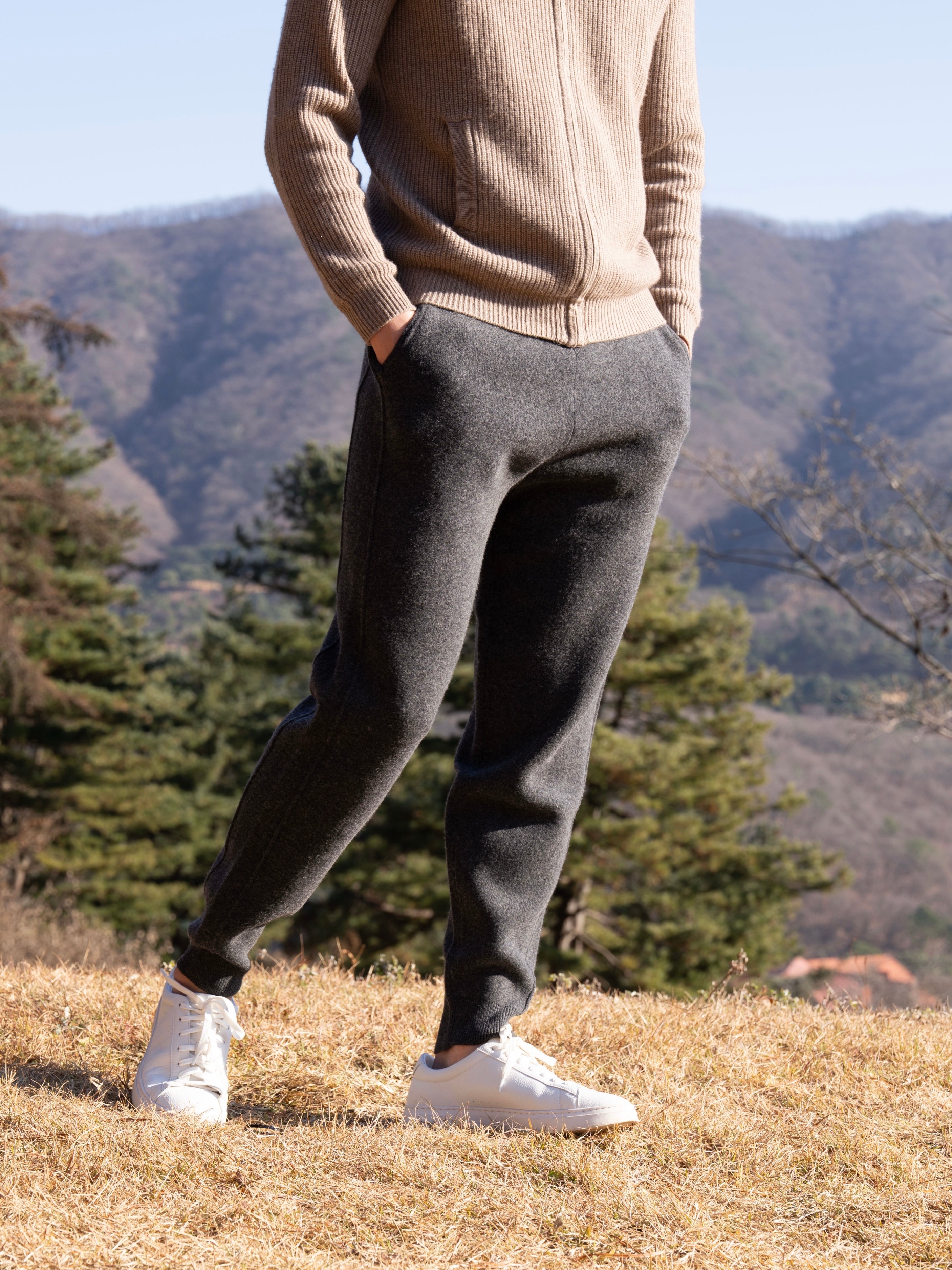 PURE MERINO WOOL BASIC JOGGER