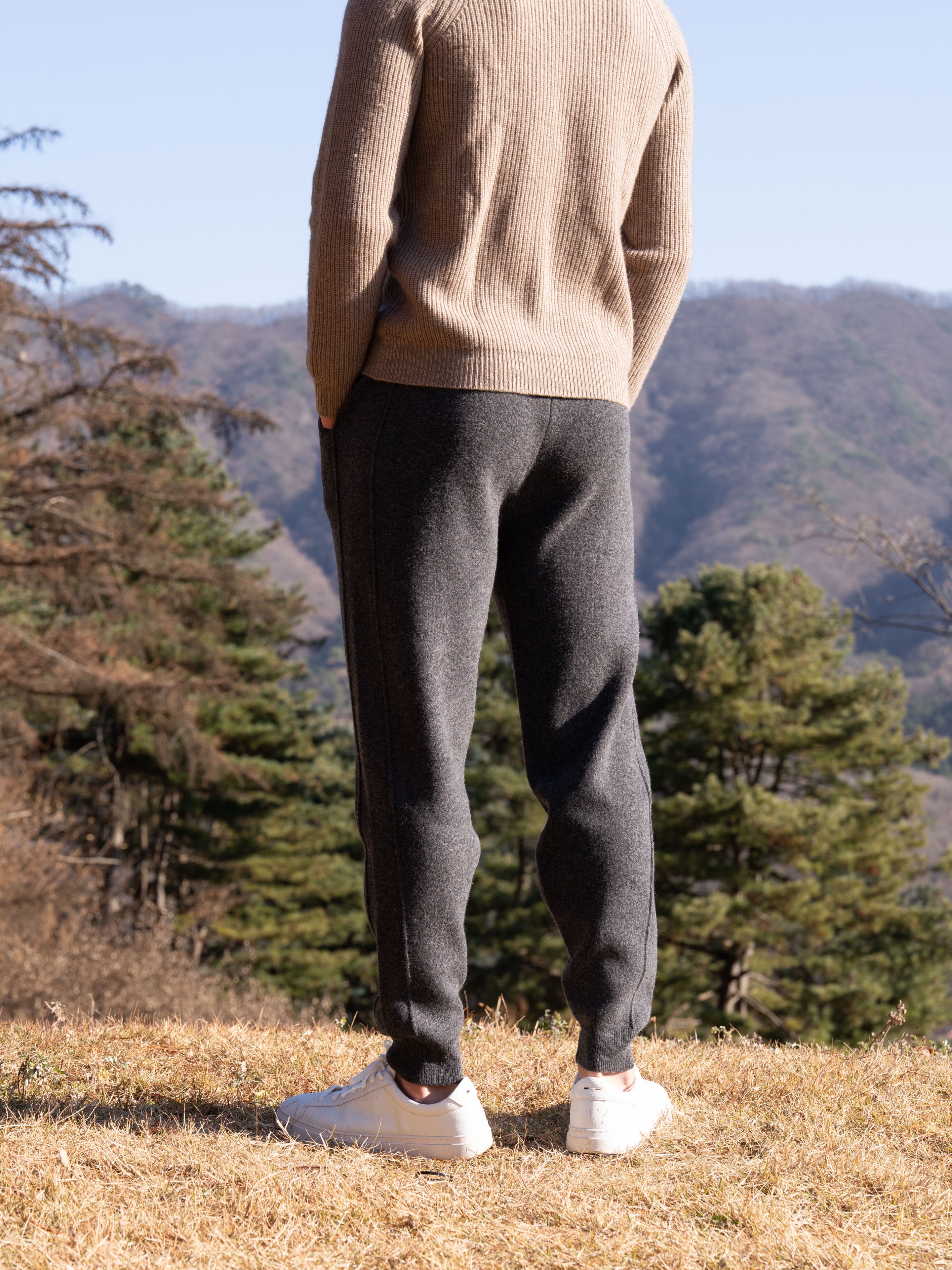PURE MERINO WOOL BASIC JOGGER