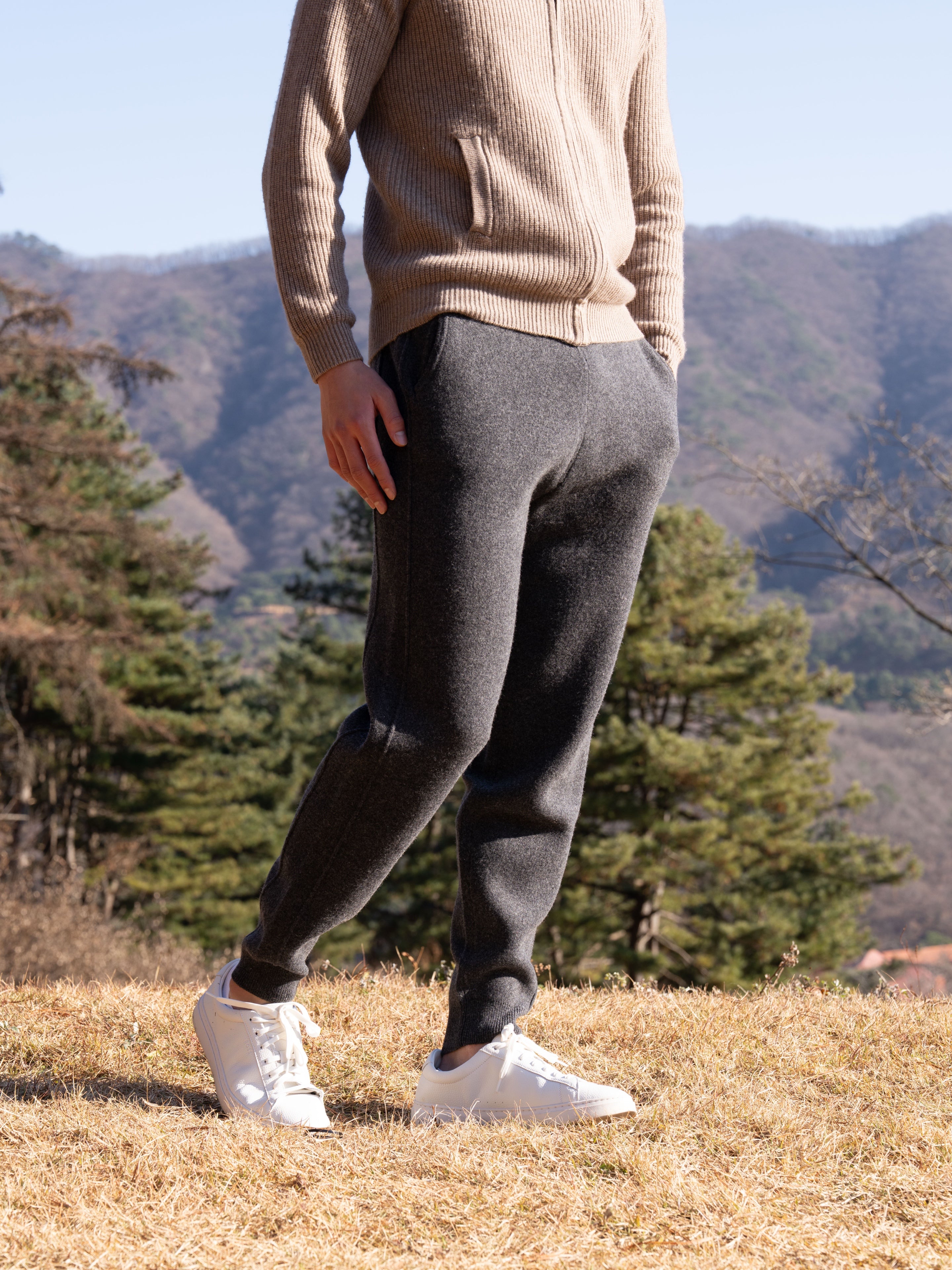 PURE MERINO WOOL BASIC JOGGER
